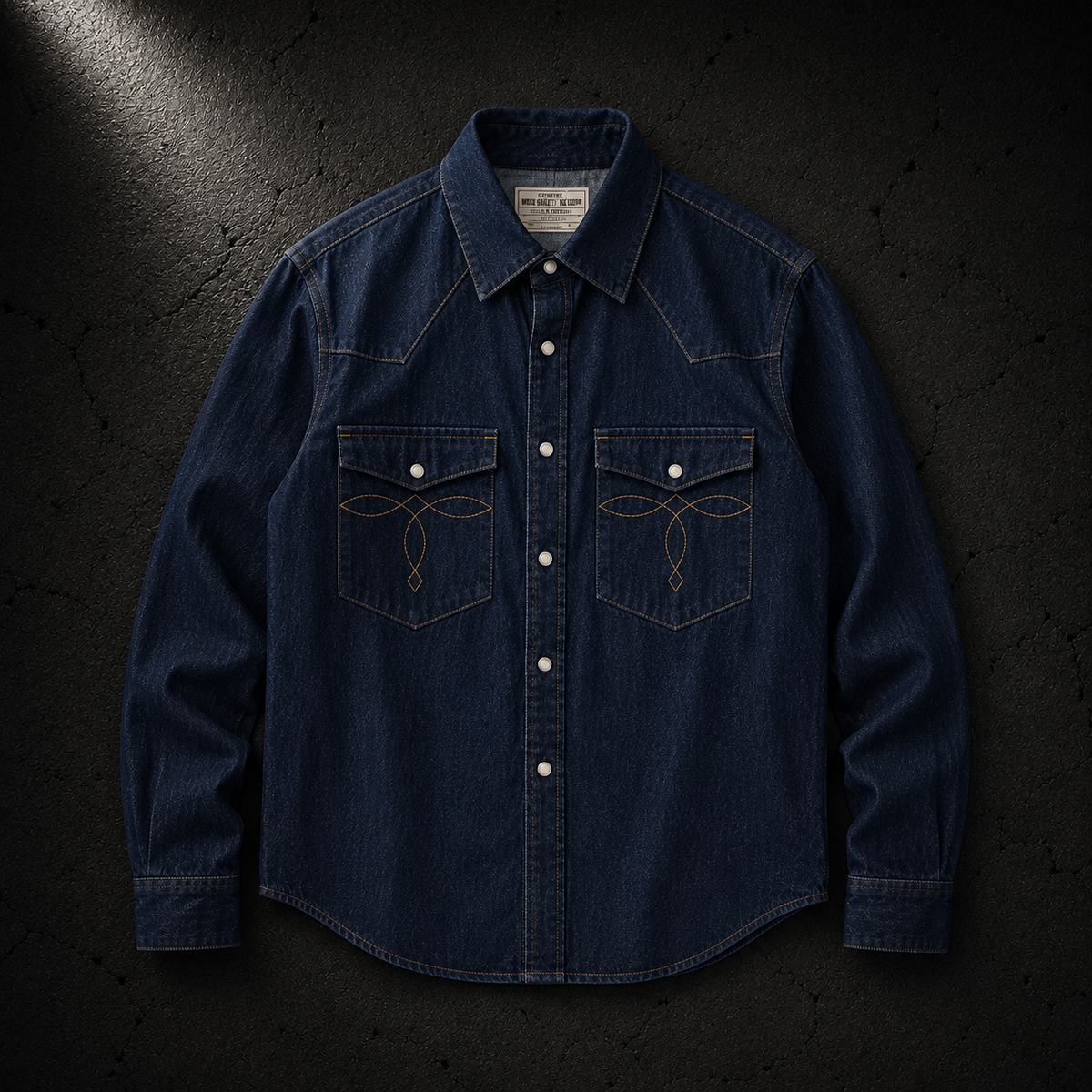 KUMAN // FRONTER LONG SLEEVE BUTTON UP