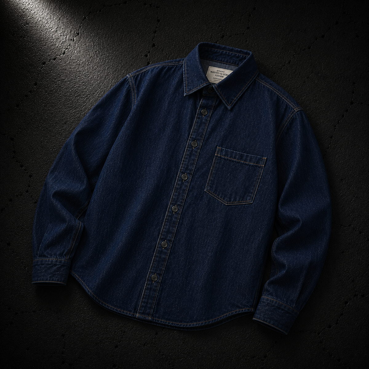 KUMAN // PILLAR LONG SLEEVE BUTTON UP