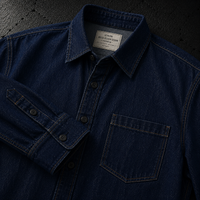 KUMAN // PILLAR LONG SLEEVE BUTTON UP