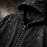 KUMAN // NIGHTSCAR ZIP HOODIE