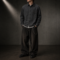 KUMAN // ASHEN LONG SLEEVE BUTTON UP