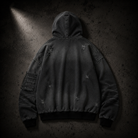 KUMAN // NIGHTSCAR ZIP HOODIE