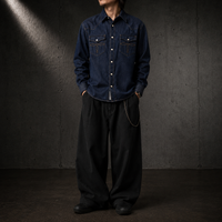 KUMAN // FRONTER LONG SLEEVE BUTTON UP