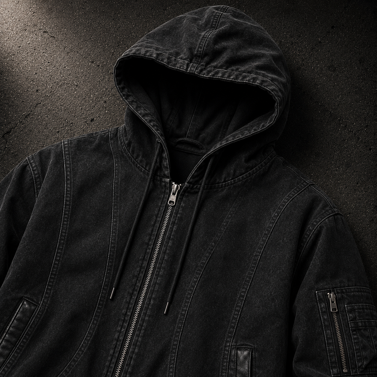 KUMAN // ASHBOUND ZIP HOODIE
