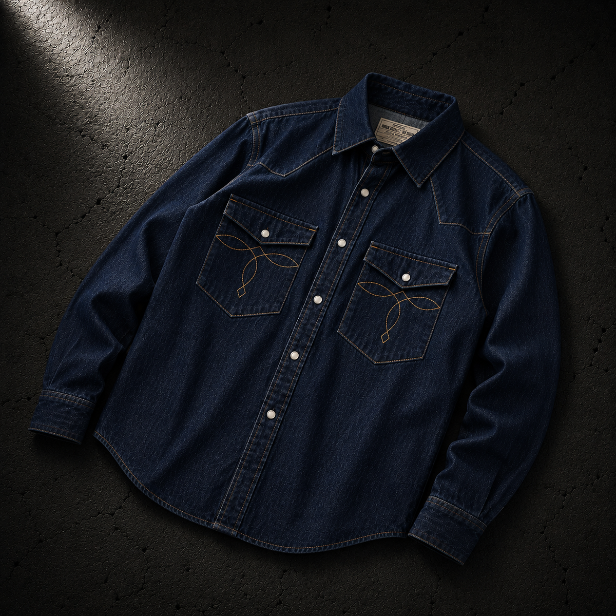 KUMAN // FRONTER LONG SLEEVE BUTTON UP