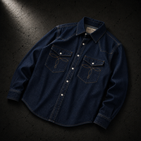 KUMAN // FRONTER LONG SLEEVE BUTTON UP