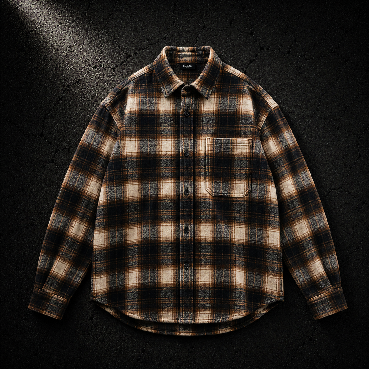 KUMAN // EMBER LONG SLEEVE BUTTON UP