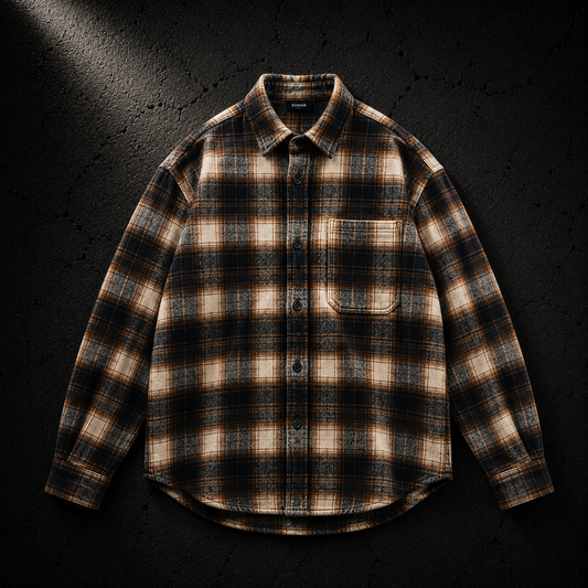 KUMAN // EMBER LONG SLEEVE BUTTON UP