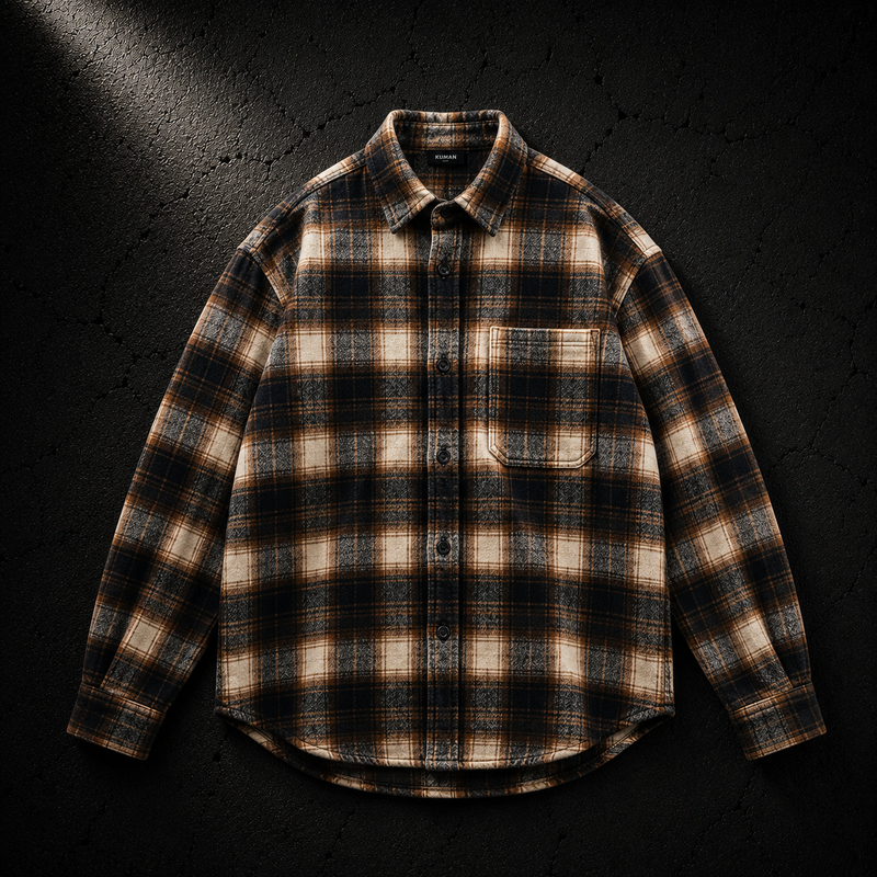 KUMAN // EMBER LONG SLEEVE BUTTON UP