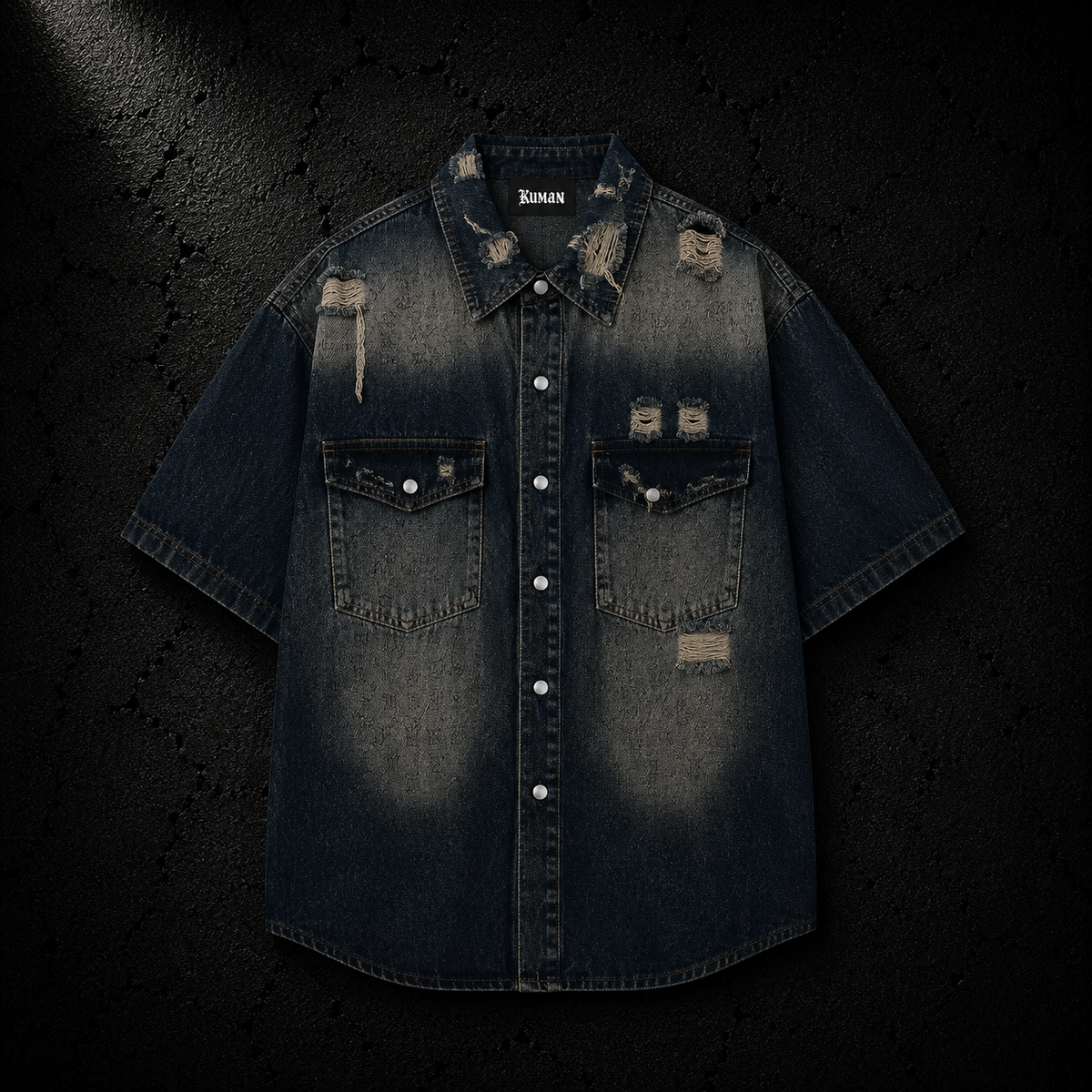 KUMAN // RELIC SHORT SLEEVE BUTTON UP