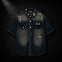 KUMAN // RELIC SHORT SLEEVE BUTTON UP
