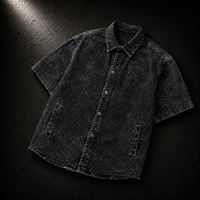 KUMAN // SLATE SHORT SLEEVE BUTTON UP