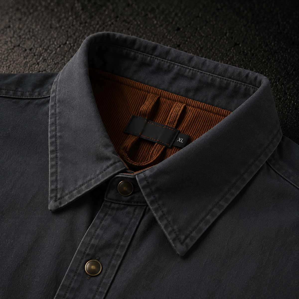 KUMAN // FOUNDRY LONG SLEEVE BUTTON UP