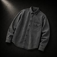 KUMAN // ASHEN LONG SLEEVE BUTTON UP