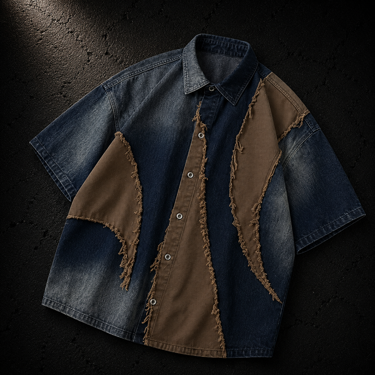 KUMAN // NORTHBOUND SHORT SLEEVE BUTTON UP