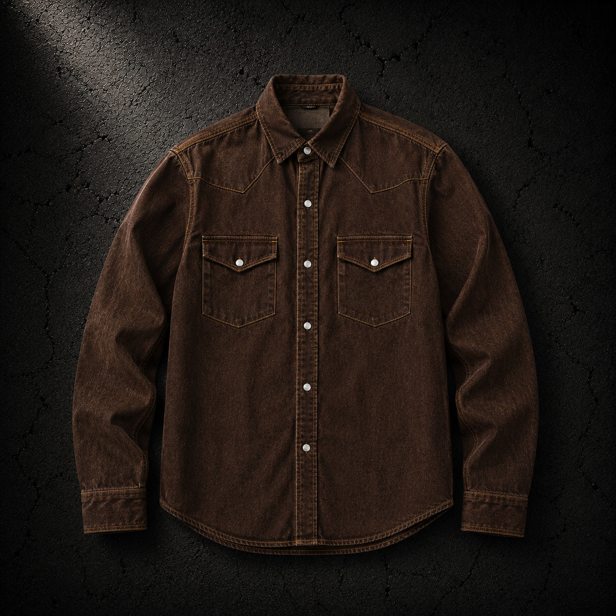 KUMAN // OUTLAW LONG SLEEVE BUTTON UP