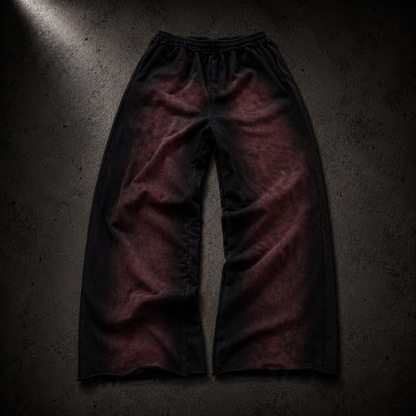 KUMAN // CRIMSON FADE PANTS