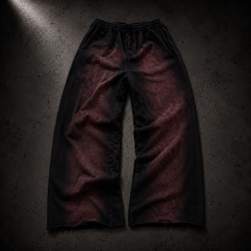 KUMAN // CRIMSON FADE PANTS