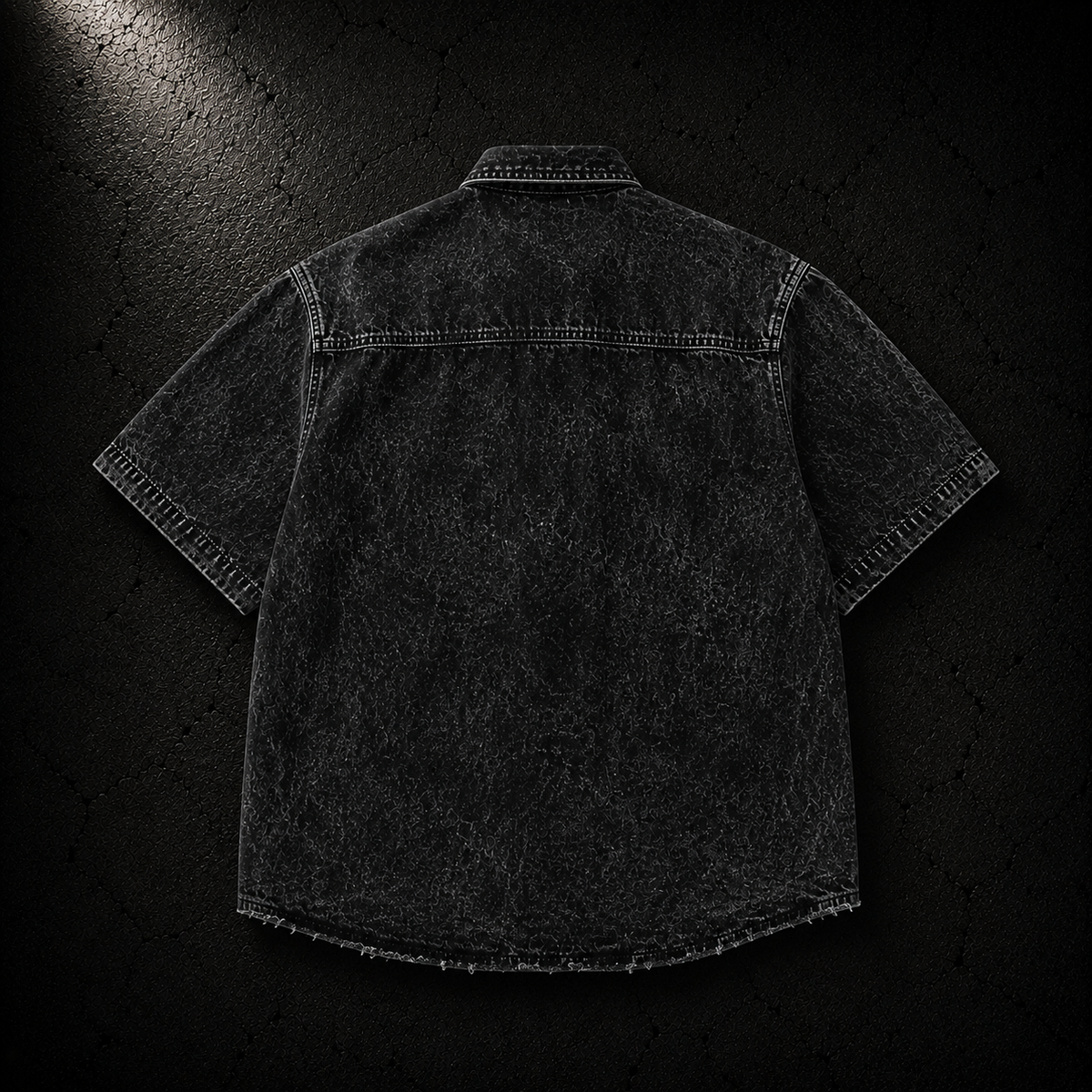 KUMAN // SLATE SHORT SLEEVE BUTTON UP