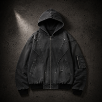 KUMAN // NIGHTSCAR ZIP HOODIE