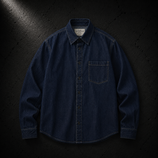 KUMAN // PILLAR LONG SLEEVE BUTTON UP